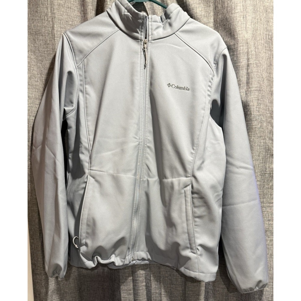 Columbia Kruser Ridge ll Full Zip Softshell Jacket fleece lined Sz XL Zip Pocket